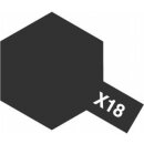 Tamiya Color X-18 Semi Gloss Black 10ml