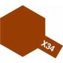 Tamiya Color X-34 Metallic Brown 10ml