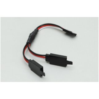 Y-Kabel Futaba 150mm mit Sicherung