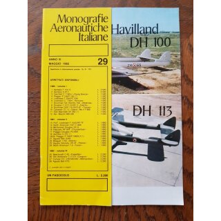 Monografie Aeronautiche It Havilland DH100