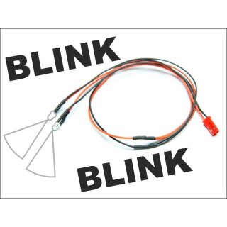 LED blinkend weiss Durchm.5.0mm