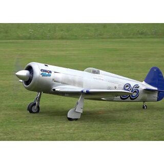 Yak11 ARF 1.8m Warbird "AIRRACE"blue EL. Retracts