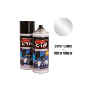 RC CAR Silber-Glitter (Spray 150ml)