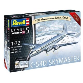 Revell C-54D Berlin Airlift 70th Anniversary 1:48