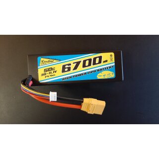 Sport Racing 6700mAh 3S 11.1V 50C XT90