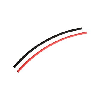 Schrumpfschlauch 3.0mm rot/schwarz 1m
