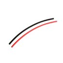 Schrumpfschlauch 3.0mm rot/schwarz 1m