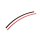 Schrumpfschlauch 3.0mm rot/schwarz 1m