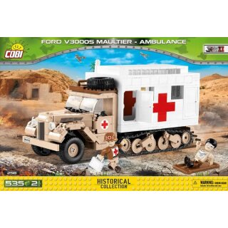 Cobi Ford V3000S Maultier Ambulance