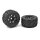 Tires - XL4S Grabber Black Rims 1 pair