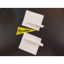 Servoabdeckung GFK weiss 1Paar