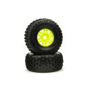 dBoots Fortress Tyre Set Glued Green