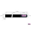 2xHacker Klettband-Gurt 15x300mm gummiert