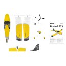 Kavan Bristell B23 1.6m ARF gelb