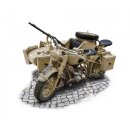Italeri Deut. Militärmotorrad mit Seitenwagen 1:9