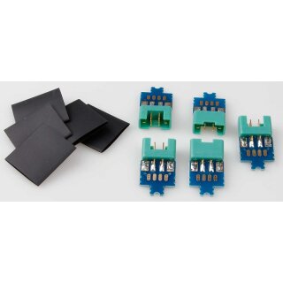 Lötplatine MPX 6Pin Hochstrom Stecker