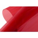 KAVAN Bügelfolie Rot transparent Rolle 200x64cm