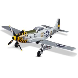 DERBEE P-51 D Mustang PNP gelb 75cm