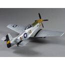 DERBEE P-51 D Mustang PNP gelb 75cm