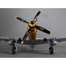 DERBEE P-51 D Mustang PNP gelb 75cm
