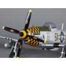 DERBEE P-51 D Mustang PNP gelb 75cm