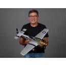 DERBEE P-51 D Mustang PNP gelb 75cm
