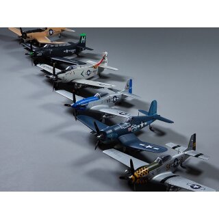 DERBEE P-51 D Mustang PNP blue 75cm