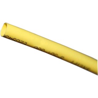 Schrumpfschlauch 1.0mm gelb 1m