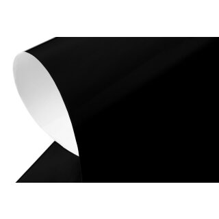 KAVAN Bügelfolie Schwarz Rolle 200x64cm