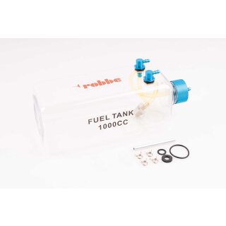 Benzin Tank 1000ml mit Alu-Verschluss