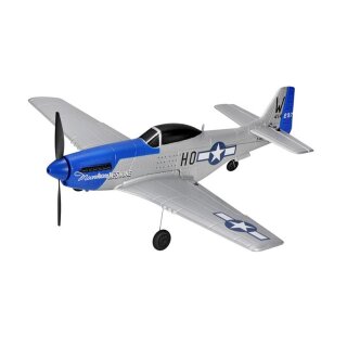 AKTION Top-RC Mini P-51D RTF blau 450mm
