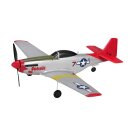 AKTION Top-RC Mini P-51D RTF rot 450mm