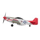 AKTION Top-RC Mini P-51D RTF rot 450mm