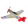 AKTION Top-RC Mini P-51D RTF rot 450mm