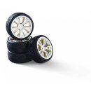 Wheel Set M-Design white/gold 1:10