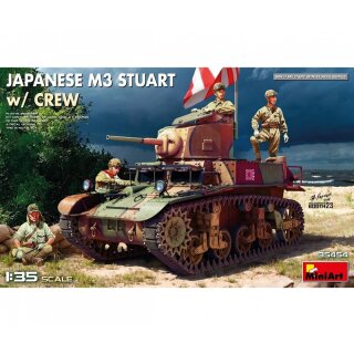 JPN M3 Stuart m. 4 Besatzung  1:35