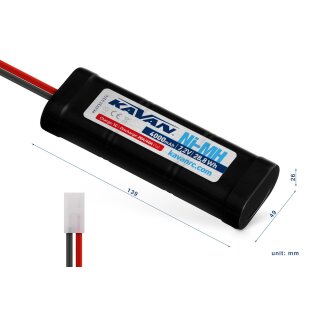 NiMH 4000mAh/7,2V Tamiya