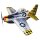 RcFactory Cartoon Warbirds Mustang P-51