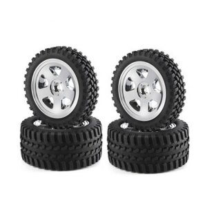 4 Räder 1:10 All Terrain Chrom