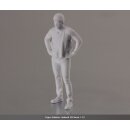 Figur Arbeiter stehend 3D Resin 1:32