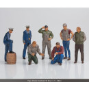 Figur Arbeiter stehend 3D Resin 1:32