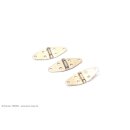 Scharnier 6.5x19mm Metall,vermessingt 20Stück