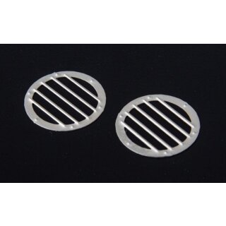 Lüftungsgitter rund Durchm. 10mm 4Stück