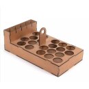 Occre Farben und Pinsel Ständer