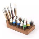 Occre Farben und Pinsel Ständer