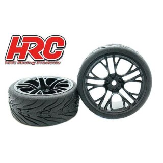 Räder Five Blocks Schwarz Felgen12mm Hex VE2