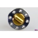 Betankungsventil, verschließbar silber