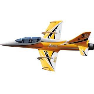 Freewing Ares 3D 90mm 8S PNP Gelb mit Gyro