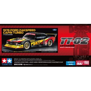 Tamiya RC 1978 Ford Zakspeed Capri Turbo 1:10