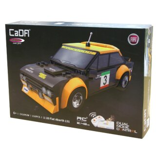 CaDA Bricks Fiat Abarth 131 1:20 2.4Ghz